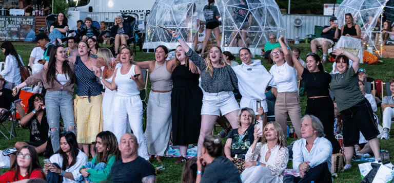 Serving up ace alfresco entertainment