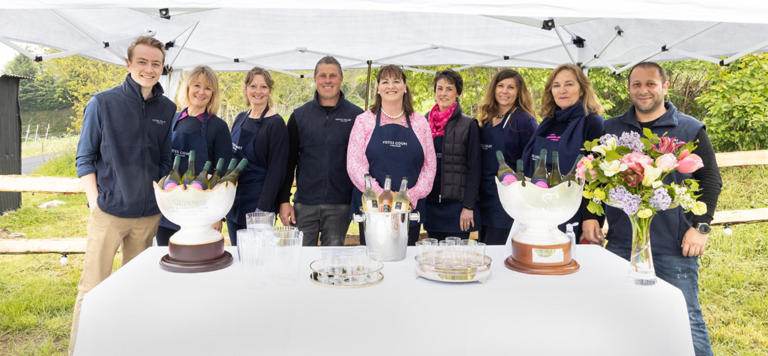 From the winners’ enclosure to the vineyard…